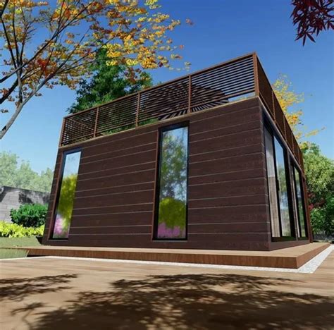 Tiny Modular Prefab Home Flat Pack Expandable Folding Container House