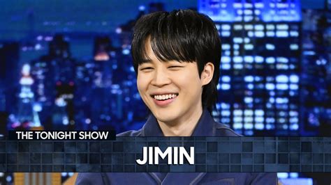 BTS S Jimin Talks About His Solo Album Face And Teaches Jimmy How To