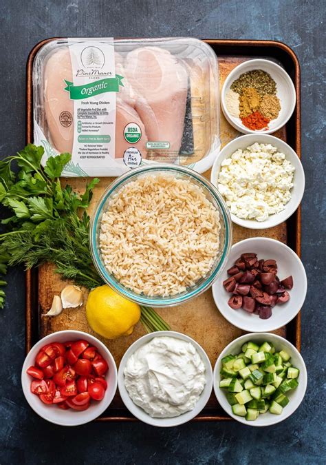 Chicken Gyro Bowls Recipe Runner