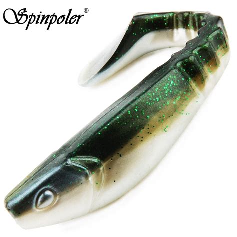 Spinpoler Shad Minnow Soft Fishing Lure Swimbait Cm Paddle Tail