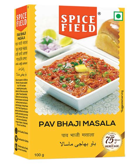 Buy Spicefield Pav Bhaji Masala 100gm Online Fsipl