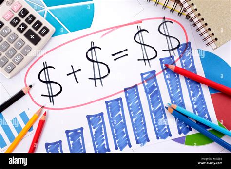 Simple Savings Or Retirement Formula Written On A Hand Drawn Bar Chart