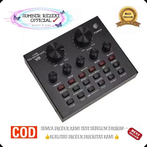 Jual Mb Sound Card V Mixer External Soundcard Live Bluetooth Audio