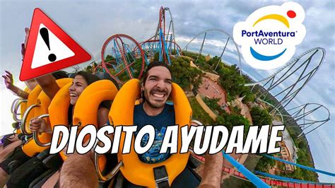 Las Mejores Monta As Rusas De Port Aventura Park Youtube