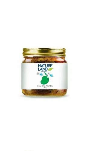 Natureland Spicy Organic Mango Pickle Packaging Type Mini Pack