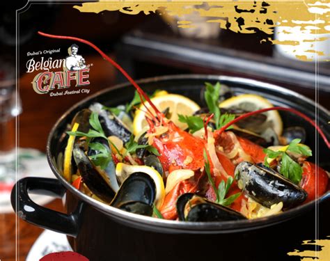 Normandy And Lobster Mussel Pot Belgian Beer Café Crowne Plaza Dubai