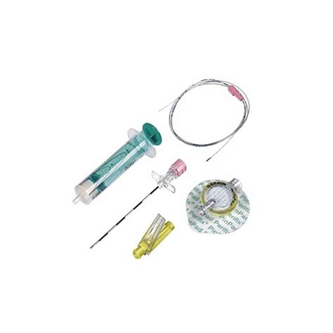 Bbraun Epidural Kit 20g And 18g Tuohy Needle Dms