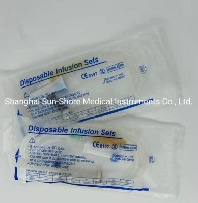 Medical Consumables Disposable Blood Transfusion Set Ce Iso China