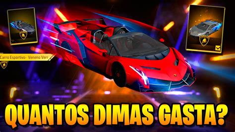 Peguei Tudo Evento Das Lamborghini Token Royale Free Fire Novo