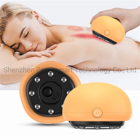 Electric Cupping Massager With Heat Vacuum Suction Scraping Mini