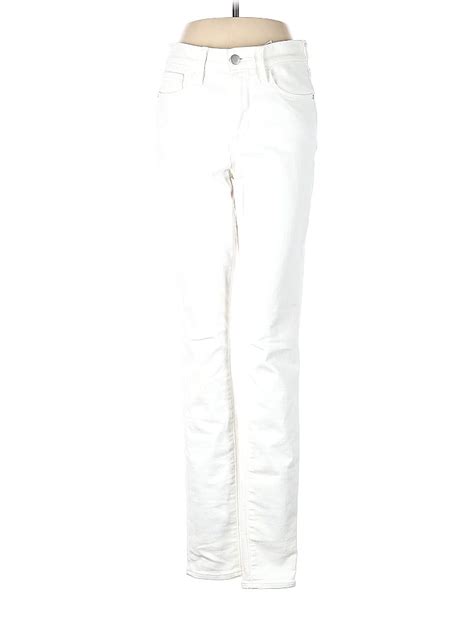 Athleta Solid White Ivory Jeans Size 6 Tall 71 Off ThredUp