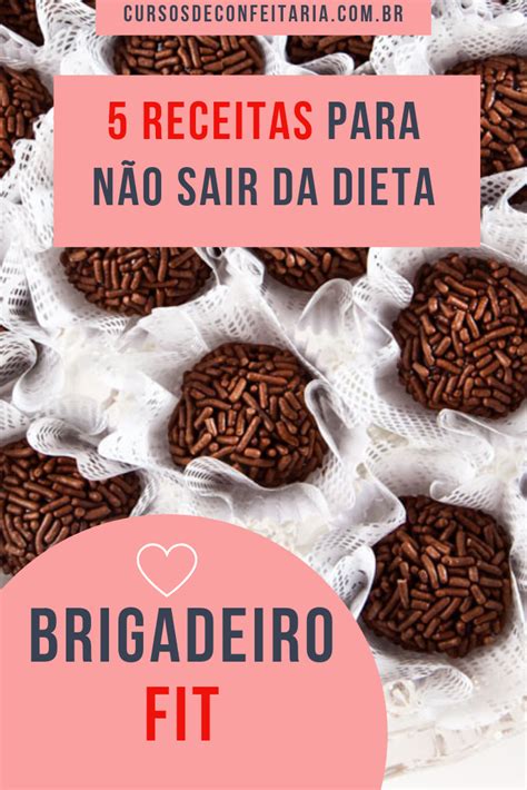 Receitas De Brigadeiro Fit Brigadeiro Fit Doces Fitness Receitas