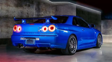 Nissan Skyline Gt R De Paul Walker Vuelve A Subastarse