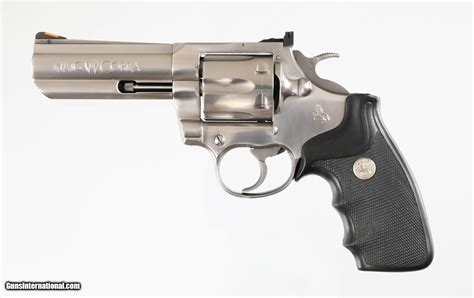 COLT ENHANCED KING COBRA 357 MAGNUM 4 BARREL REVOLVER