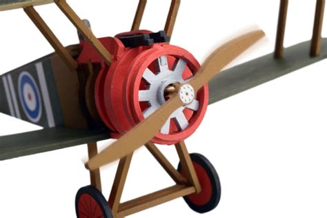 Artesania Latina Sopwith Camel Bouwset Voor Kinderen Met Verf Bol