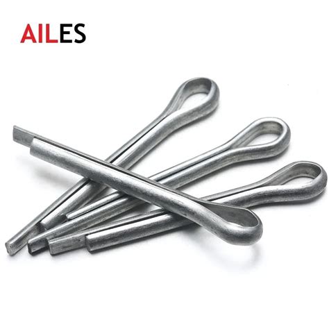 M8 M10 M12 Carbon Steel Zinc Plated U Shape Spring Cotter Hair Pin