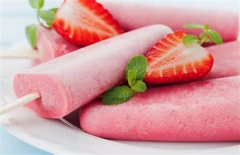 Helados Caseros De Frutas Para Sobrellevar De Manera Saludable La Ola