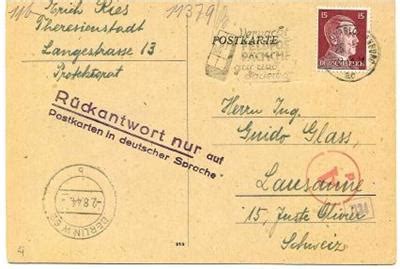 Poststück D Bes WK II Briefmarken 2016 11 08 Starting bid EUR