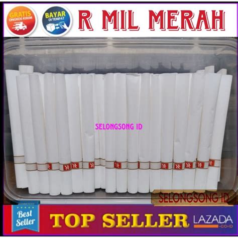 Selongsong 8mm R MIL Kerajinan Kertas Isi 100pcs Lazada Indonesia