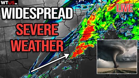 LIVE Widespread Severe Storms In The Deep South Feb 16 2023 Live