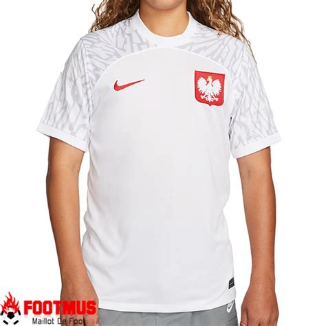 Achat Nouveau Maillot Pologne Domicile Coupe Du Monde 2022 Pas Chere