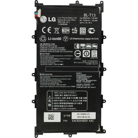 Original Lg Bl T Tablet Battery For Lg G Pad Vk Verizon Tablet