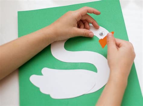 Printable Letter S Craft S Is For Swan Letter S Crafts Letter A