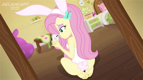 2847814 Suggestive Artist Metalhead97 Fluttershy Human Equestria