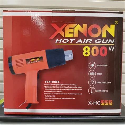 Xenon Hg Mesin Heat Gun Hot Air Gun Pistol Pemanas Hot Gun Watt