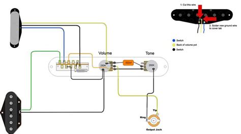 Fender Telecaster Wiring Diagram 3 Way Switch