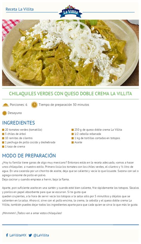 Chilaquiles Verdes Receta