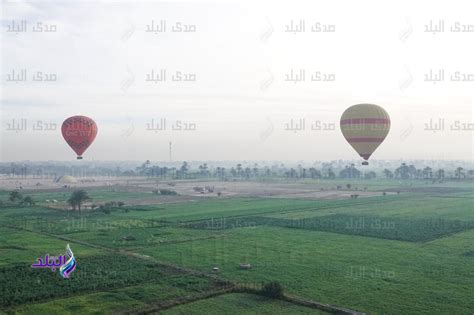 رحلات البالون الطائر بالأقصر نزهة سياحية ترفيهية صور