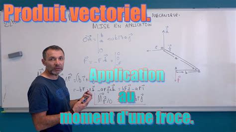 Produit Vectoriel Et Moment D Une Force YouTube