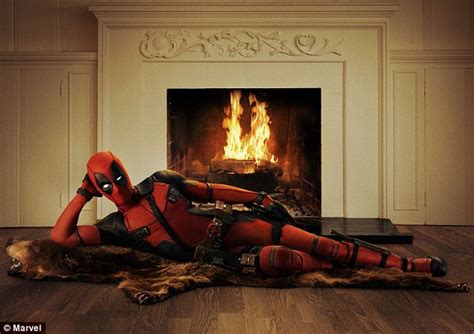 Ryan Reynolds Spoofs Burt Reynolds As He Unveils Deadpool Costume Daily Mail Online