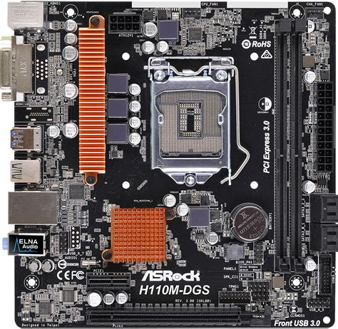 Asrock H110M DGS R3 0 Motherboard Specifications On MotherboardDB