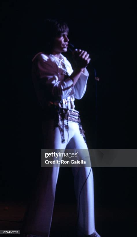 David Cassidy Performs In Concert On August 5 1971 At The Garden ニュース写真 Getty Images