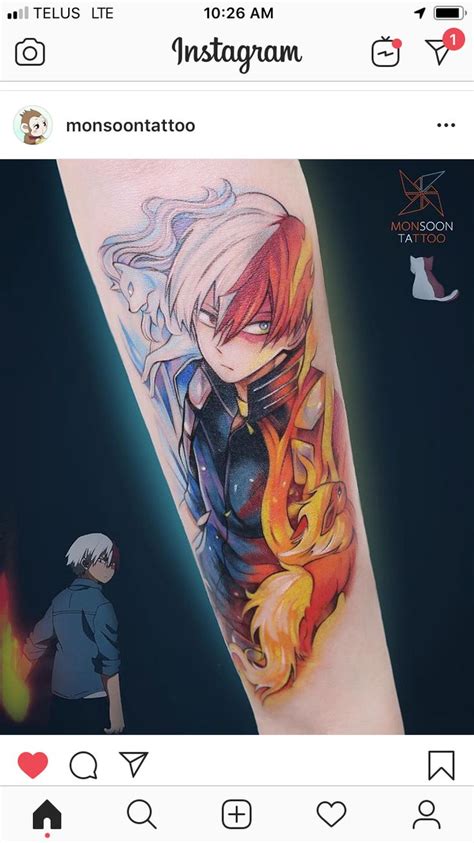 Pin by Priscila Gonzalez on 𝕮𝖔𝖑𝖔𝖗𝖋𝖚𝖑 𝖙𝖆𝖙𝖙𝖔𝖔𝖘 Anime tattoos Cute