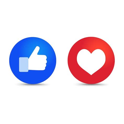 Premium Vector Thumbs Up And Heart Icon