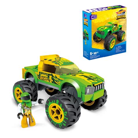 MEGA CONSTRUX HOT WHEELS GUNKSTER MONSTER TRUCK Jugueterías Ansaldo