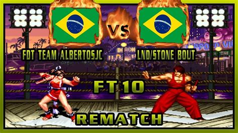 Real Bout Fatal Fury FDT TEAM ALBERTOSJC BRA VS BRA LND STONE