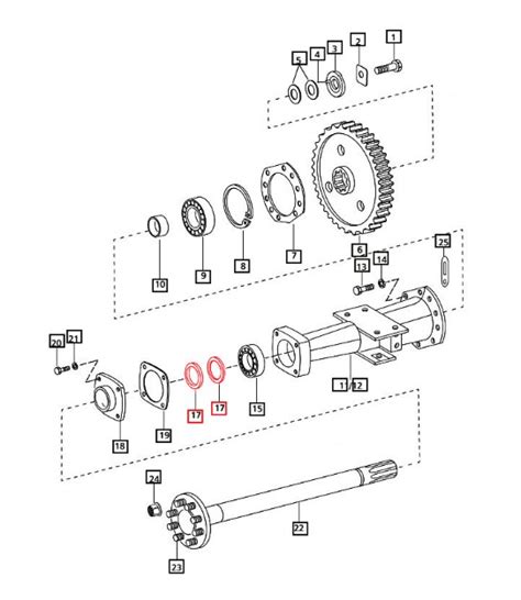 Rear Axle Oil Seal For Mahindra Tractor R