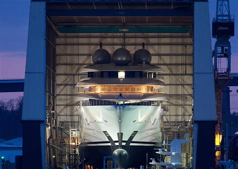 Lürssen to launch Middle East bound megayacht Project Mistral