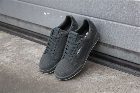 The Adidas Continental 80 Gets Treated To A Monochrome Suede Update 80s Casual Classics80s