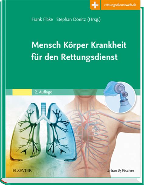 Mensch Körper Krankheit für den Rettungsdienst von Frank Flake ISBN