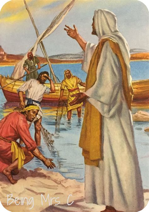 Ladybird Tuesday: Jesus by the Sea of Galilee - Being Mrs C