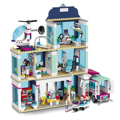 Generic Friends Heartlake City Hospital | 932 pcs | Lego Friends ...