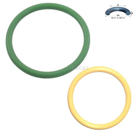 44 4X3 1 Oring 44 4Mm Id X 3 1Mm Cs Fkm Fpm Fluoro Grandado