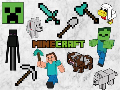 Minecraft Vector Art at Vectorified.com | Collection of Minecraft Vector Art free for personal use