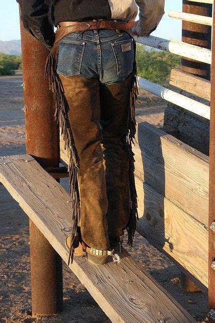 Cowboys Chaps Boots And Jeansonce Upon A Time I Worked As A