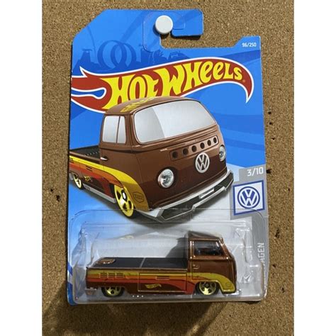 Hot Wheels Volkswagen T Pickup Shopee Brasil